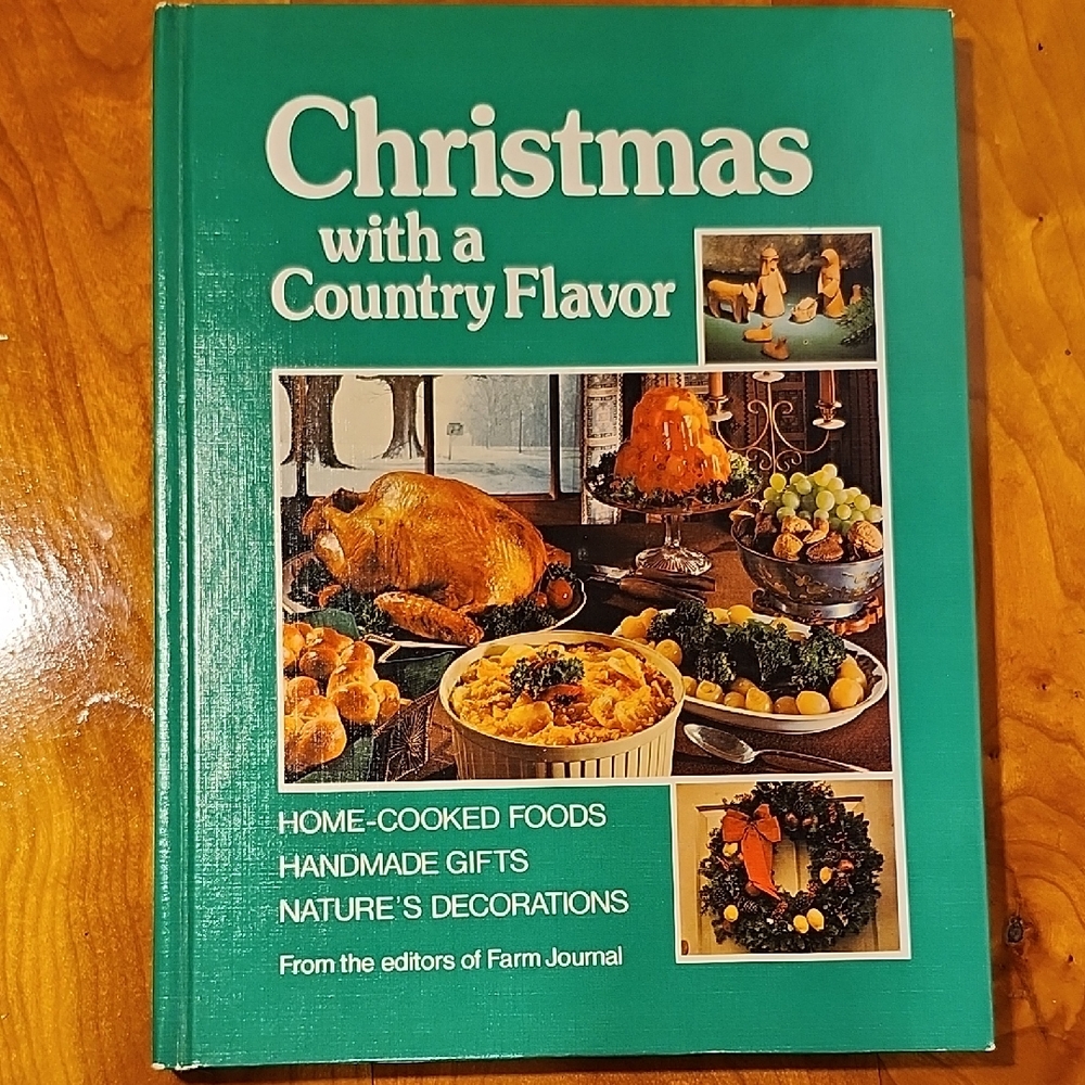 Christmas with a Country Flavor Cookbook (& Handmade Gifts)